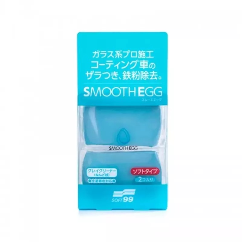 SOFT99 Smooth-Egg 2x 50 gr. Měkký Clay na odstraňování kontaminace karosérie