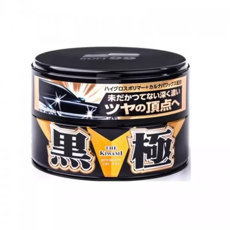 SOFT99 Extreme Gloss The Kiwami Dark 200 gr. + aplikátor Hybridní vosk na tmavé a černé laky s aplikátorem