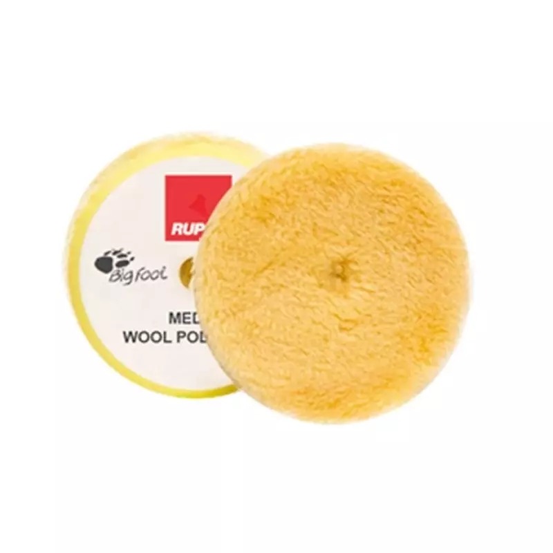 RUPES WOOL PAD Fine 70 mm vlněný žlutý