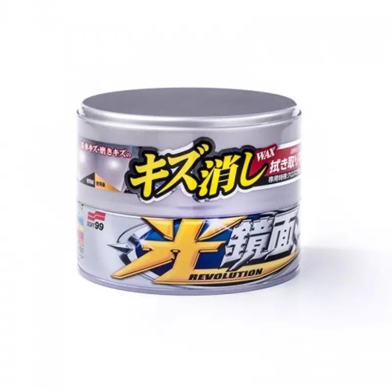 SOFT99 New Scratch Clear Wax Light 200 gr. + mikrovlákno Ochranný vosk odstraňující jemné škrábance