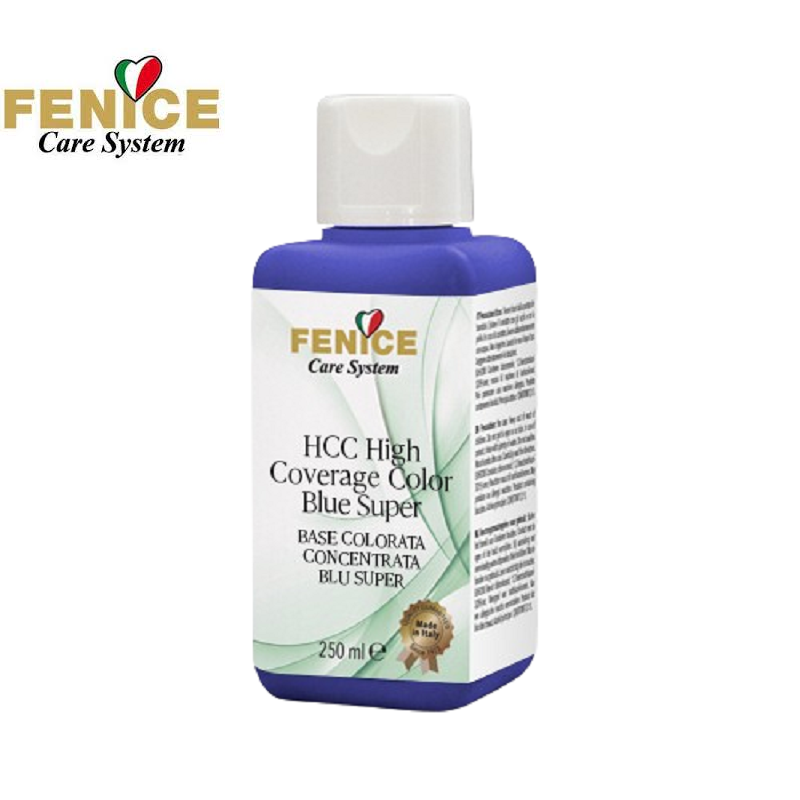 FENICE HCC Blue Super 250 ml Barva na kůži pro Air Brush