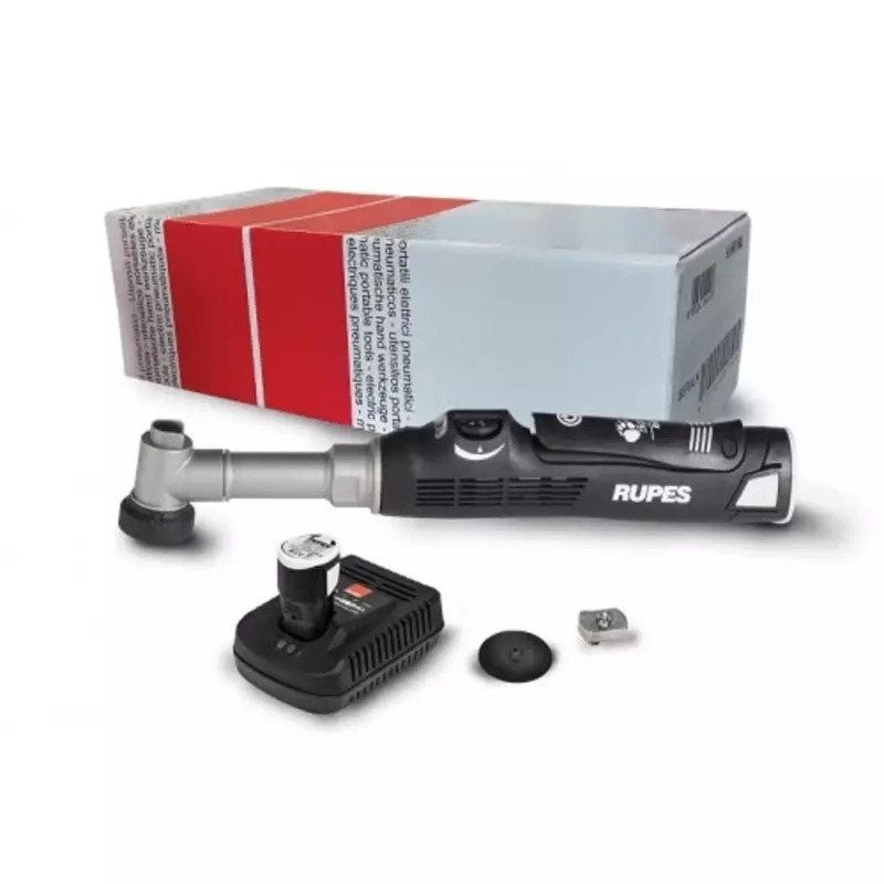 RUPES Nano iBrid Long Neck KIT STB Mini nano leštička s bateriemi a nabíječkou