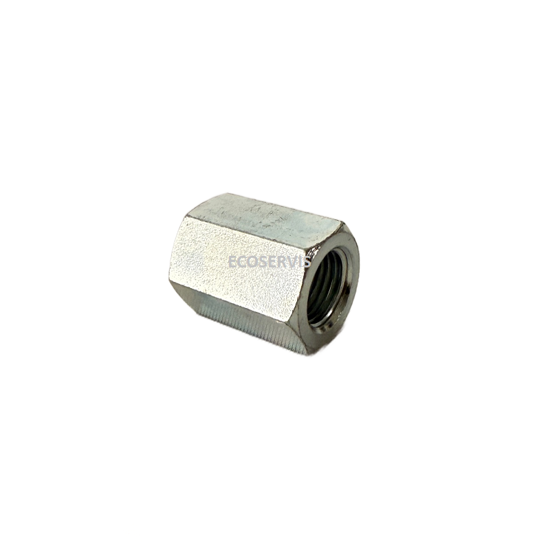 Šroubení spojka IG 1/4 F x IG 1/4 F poniklované, max 250bar