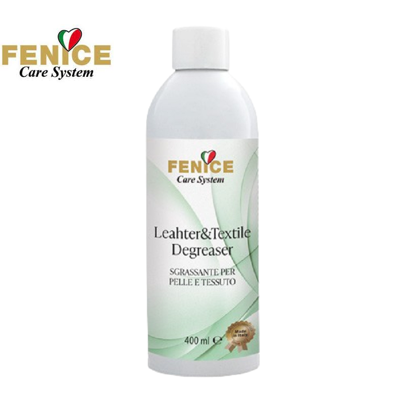 FENICE Leather & Textile degreaser 300 ml Sprej odstraňovač hloubkové mastnoty v kůži, alcantaře, nubuce a textilu