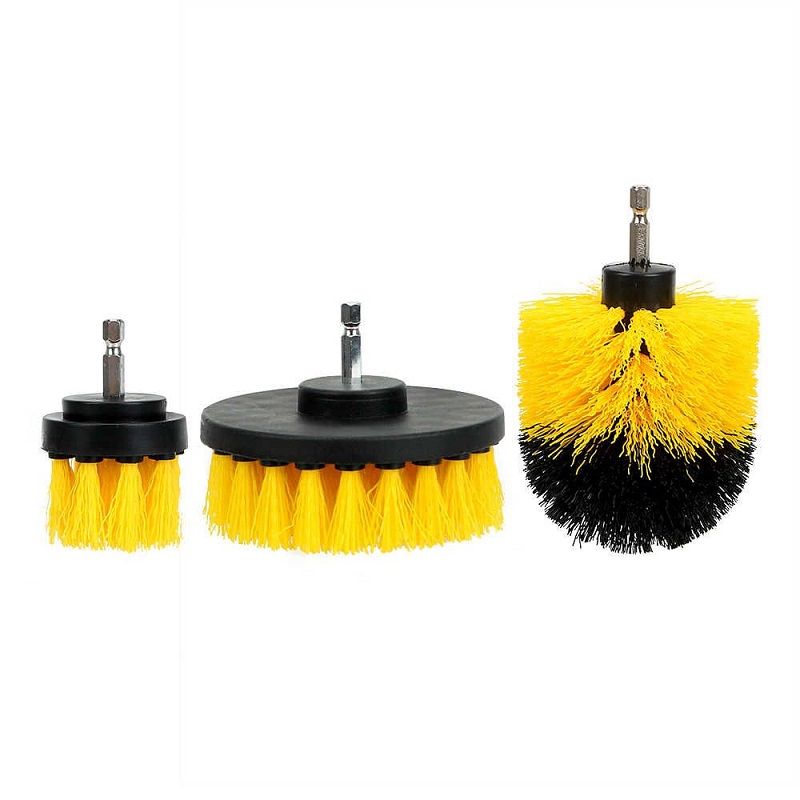 TONYIN Drill Brush Set - žlutý