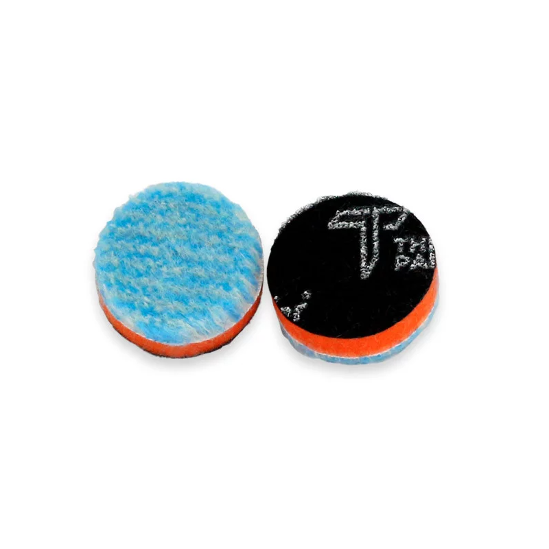 ZviZZer Thermo Hybrid Wool pad ORANGE 40 mm Hrubý leštící vlněný pad pro excentrické leštičky