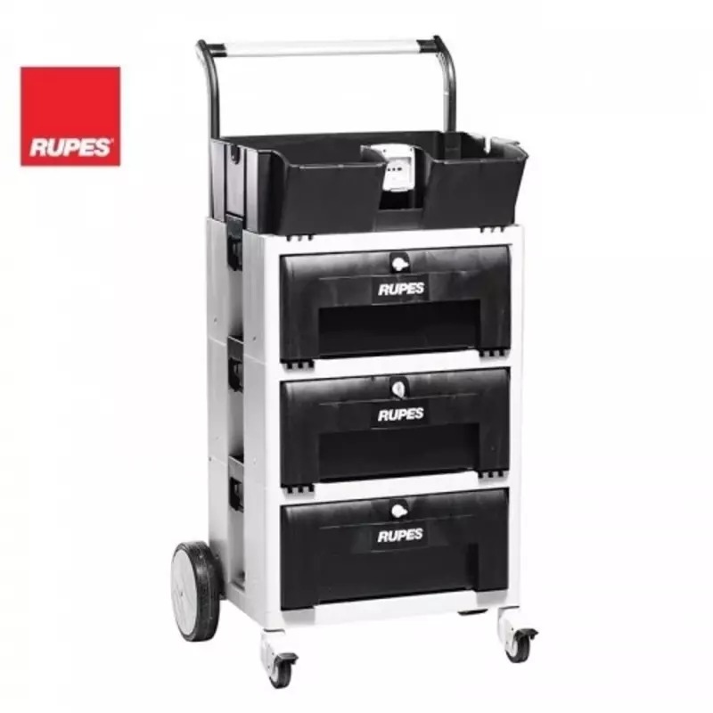 RUPES Polishing Trolley 3 Drawes Detailingový vozík Carrier 3