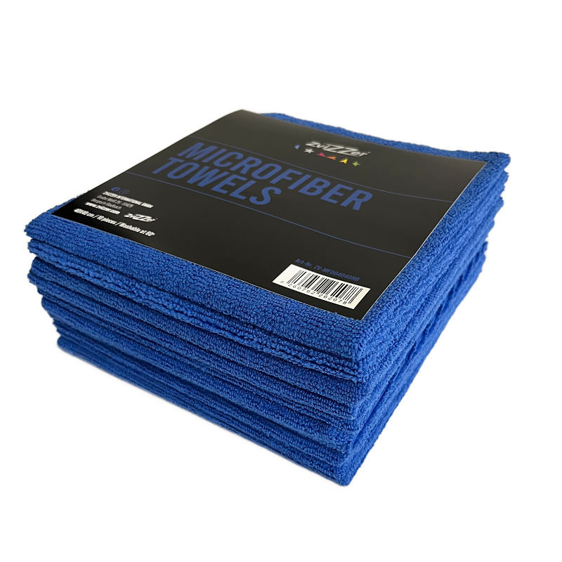 ZviZZer Microfiber Towels Navy Blue 10 ks 40x40 cm