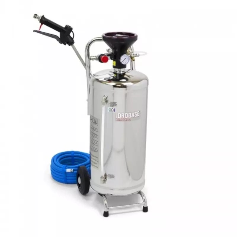 IDROBASE Airfoam SS 50 l Stainless Steel Double Life nerezová tlaková pěnovací nádoba s prodlouženou životností