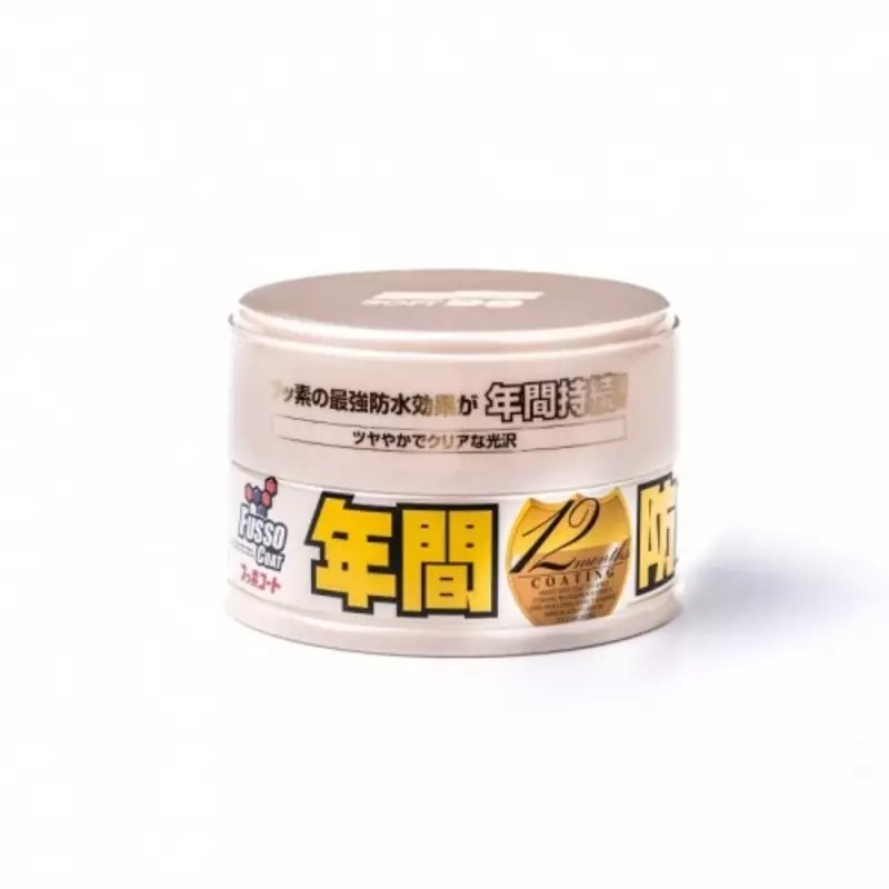 SOFT99 New Fusso Coat 12 Months Wax Light 200 gr. syntentický vosk na světlé laky s životností 12 měsíců