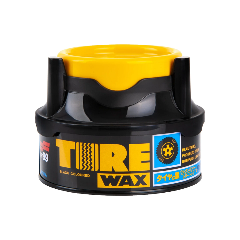 SOFT99 Tire Black Wax 170 gr. černěnka pneumatik a pryže s konzervací